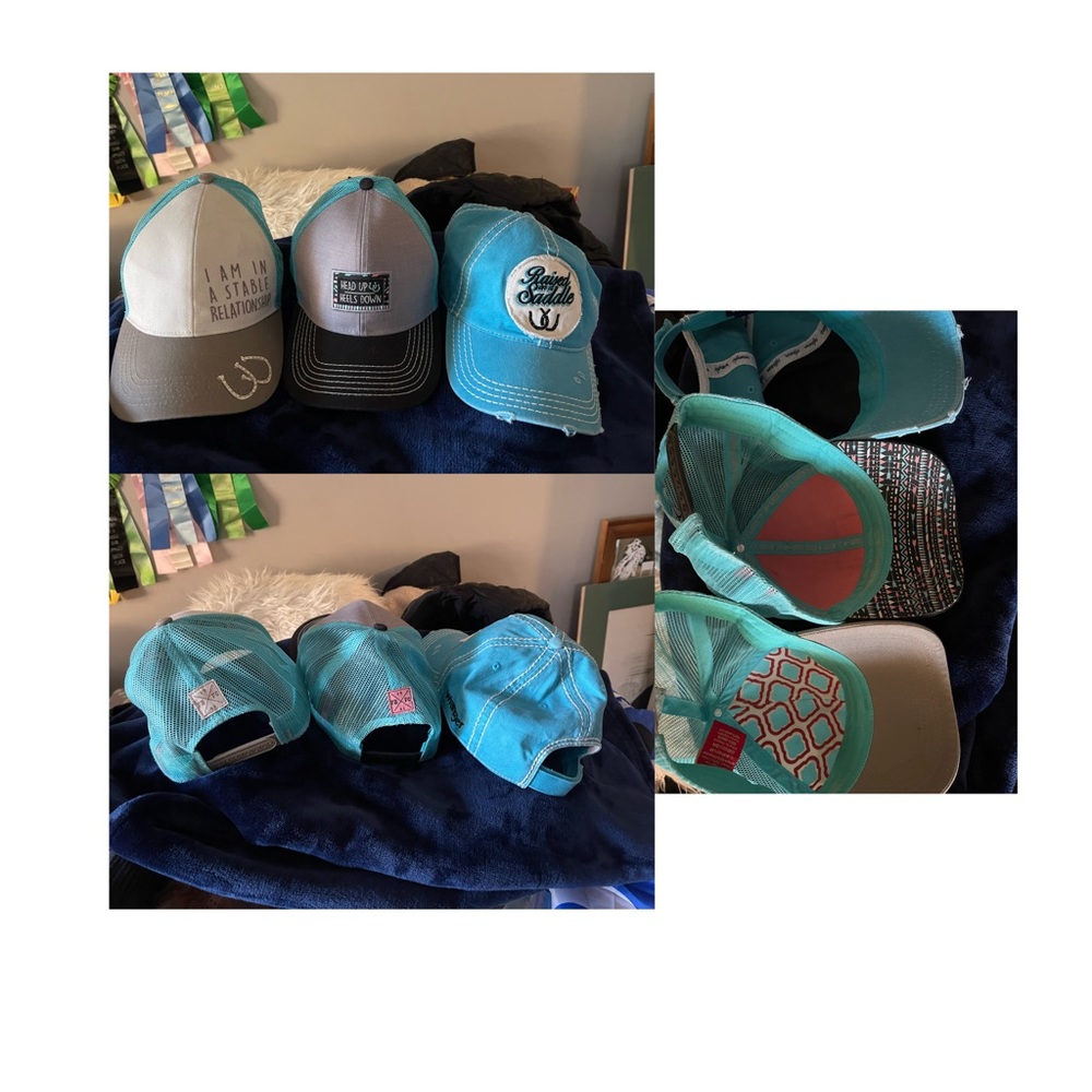 3 Baseball caps